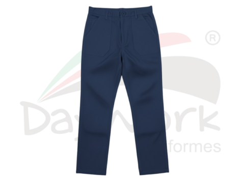 Calça Brim Azul Marinho Calça Brim Azul Marinho