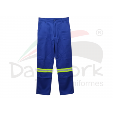 Calça Brim Azul Royal Calça Brim Azul Royal