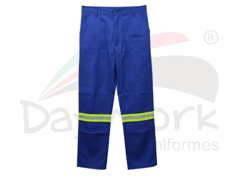 Calça Brim Azul Royal Calça Brim Azul Royal