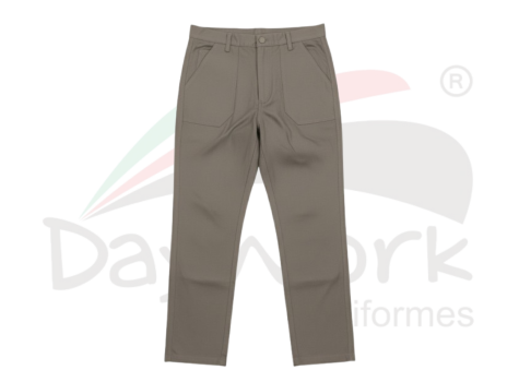 Calça Brim Cinza Calça Brim Cinza