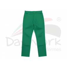 Calça Brim Verde Bandeira Calça Brim Verde Bandeira