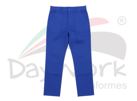 Calça Brim Azul Royal