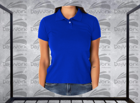 Camisete Polo em Piquet