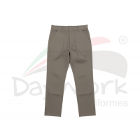 Calça Brim Cinza Calça Brim Cinza